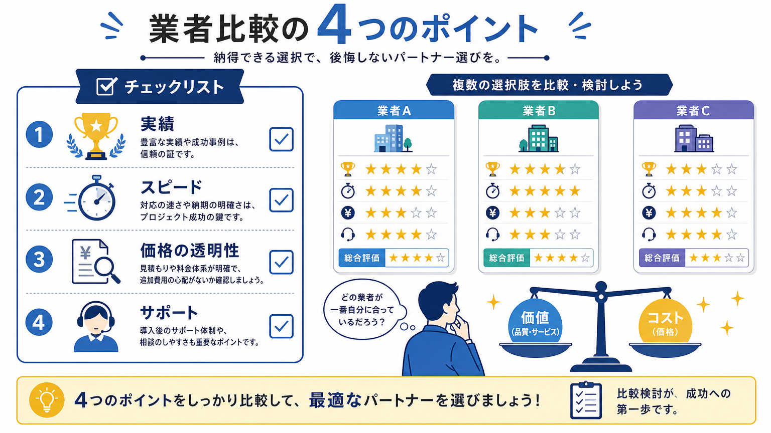 姫路・西宮エリアのオフィス内装業者比較のポイント